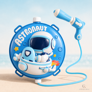 Astronaut style image for Curvee Nova Kids Cartoon Backpack Water Gun